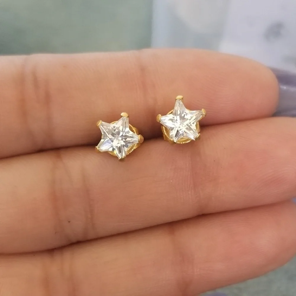 GOLD filled earrings - Picture 4 of 7